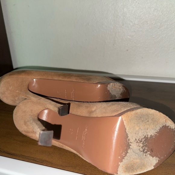Authentic YSL tribtoo brown pumps - Picture 6 of 8